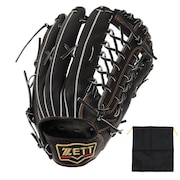 ゼット（ZETT）（メンズ）軟式用グラブ 外野手用 野球グローブ 一般 プロステイタス BRGB30277-1900