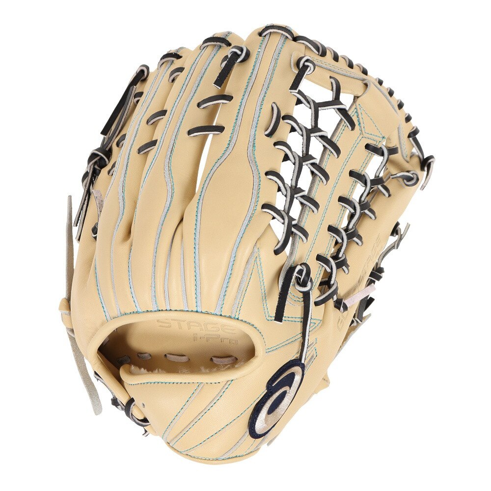 アシックス(ASICS)(メンズ)軟式用グラブ 外野手用 野球グローブ 一般 ゴールドステージ GOLDSTAGE I-PRO タテ 3121B039.151