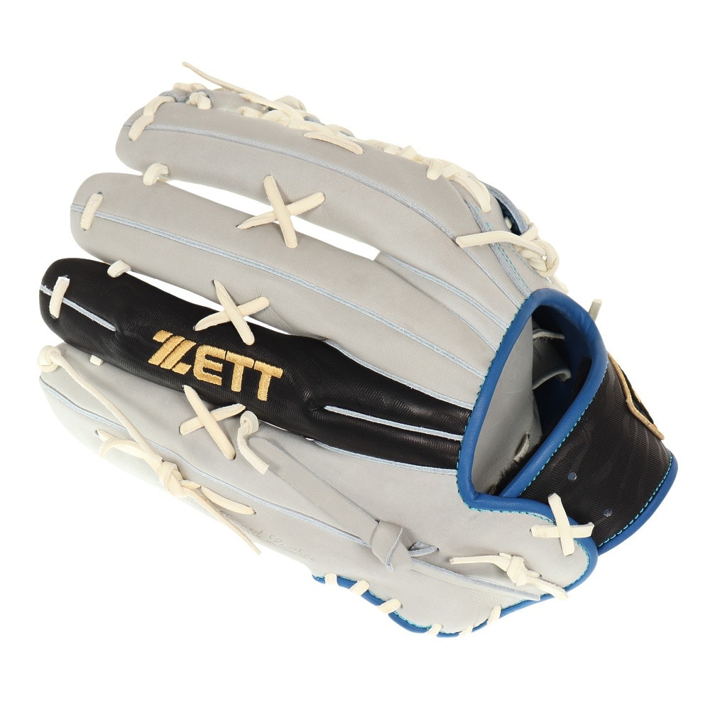 ゼット（ZETT）（メンズ）軟式用グラブ 外野手用 野球グローブ 一般 プロステイタスCS BRGB32347-1525