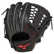 ミズノ（MIZUNO）（メンズ）軟式用グラブ 外野手用 ウィルドライブ レッド 1AJGR27807 09