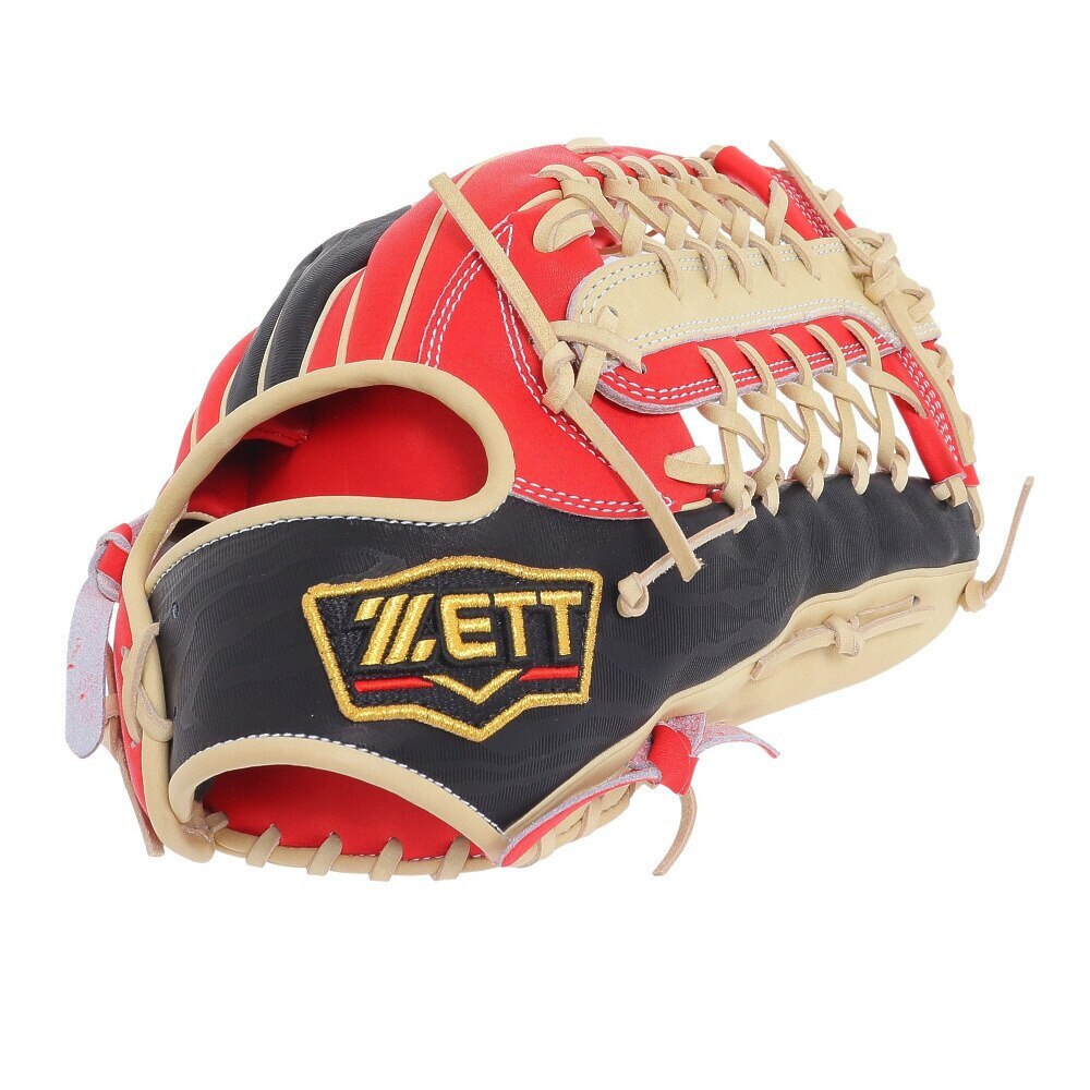 ゼット（ZETT）（メンズ）軟式用グラブ 外野手用 野球グローブ 一般 プロステイタスCS BRGB32447-5832