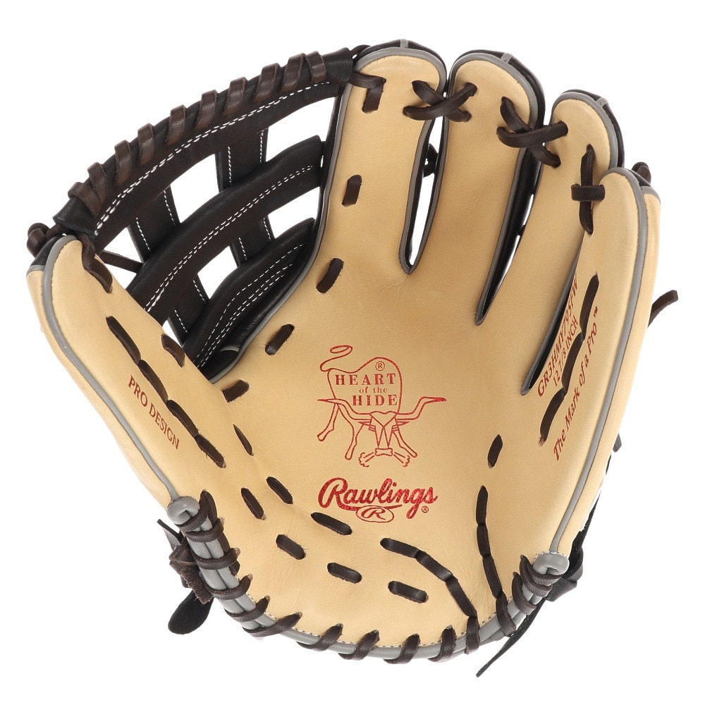 ローリングス（Rawlings）（メンズ）軟式用グラブ 外野手用 野球グローブ 一般 HOH MLB COLOR SYNC GR3HMY795FW-CAM/B