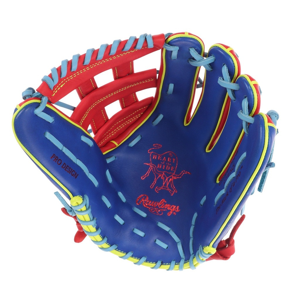 ローリングス（Rawlings）（メンズ）軟式用グラブ 外野手用 野球グローブ 一般 HOH MLB COLOR SYNC GR3HMY795FW-RY/SC