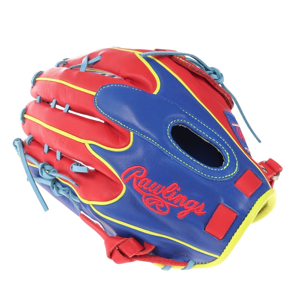 ローリングス（Rawlings）（メンズ）軟式用グラブ 外野手用 野球グローブ 一般 HOH MLB COLOR SYNC GR3HMY795FW-RY/SC