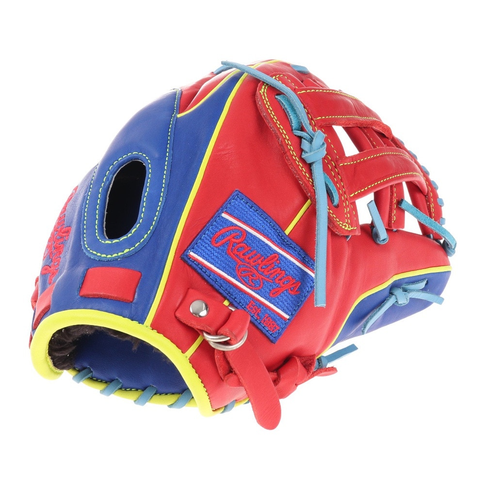 ローリングス（Rawlings）（メンズ）軟式用グラブ 外野手用 野球グローブ 一般 HOH MLB COLOR SYNC GR3HMY795FW-RY/SC