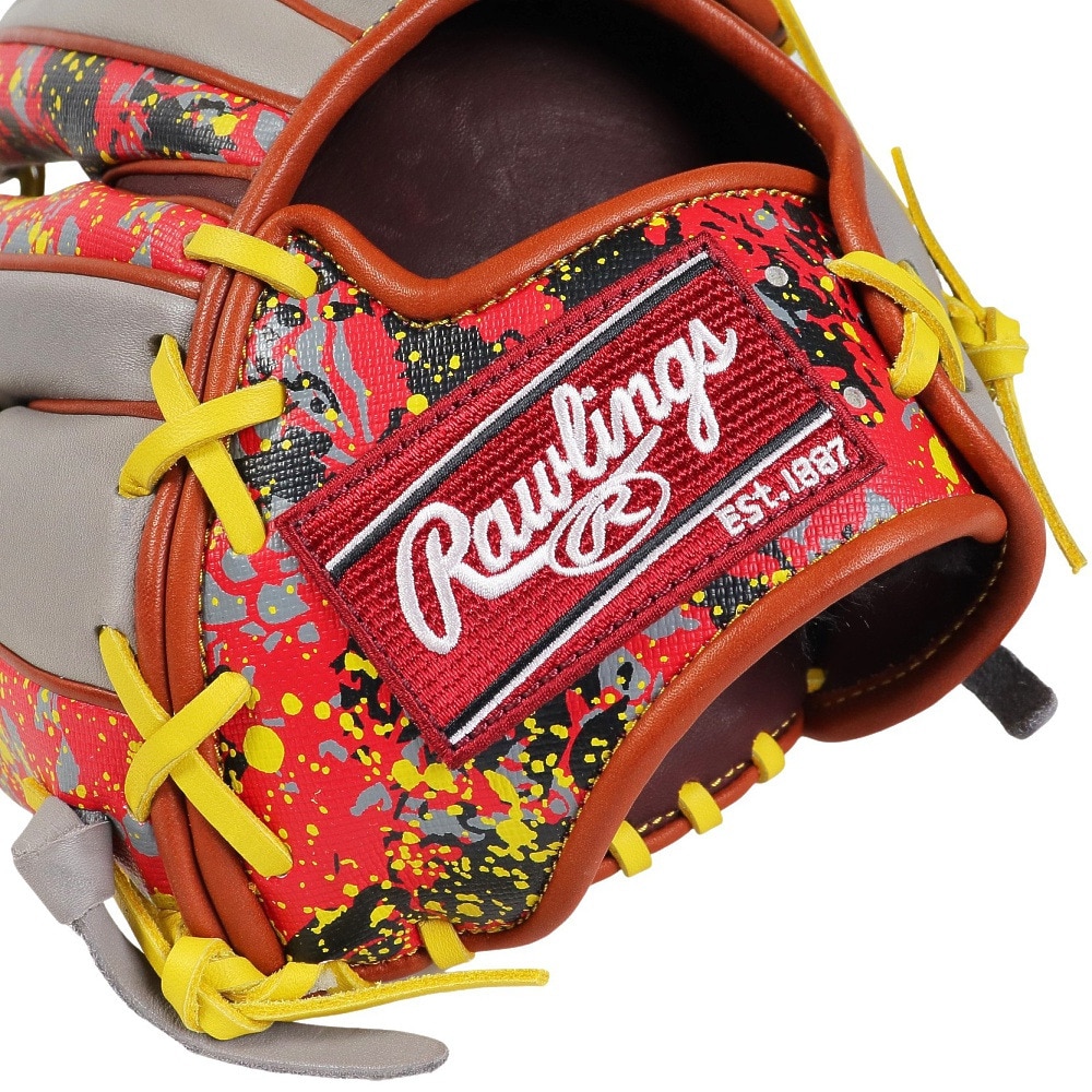 ローリングス（Rawlings）（メンズ）軟式用グラブ 外野手用 野球グローブ 一般 BLIZZARD & Wizard 01  GR3HOB88MG-SH