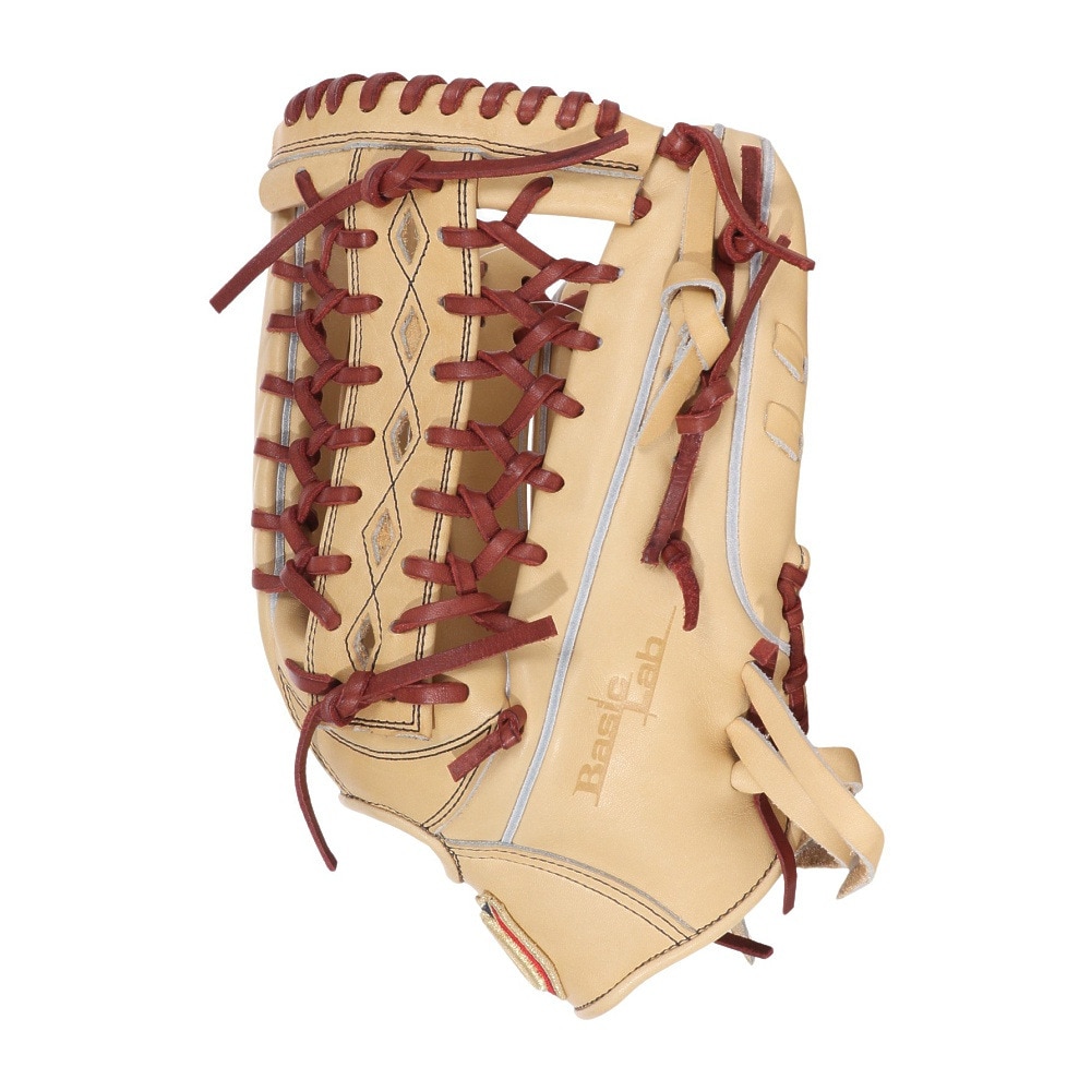 ウイルソン（Wilson）（メンズ）軟式用グラブ 外野手用 野球グローブ 一般 BASICLAB デュアル D8型 WBW101597