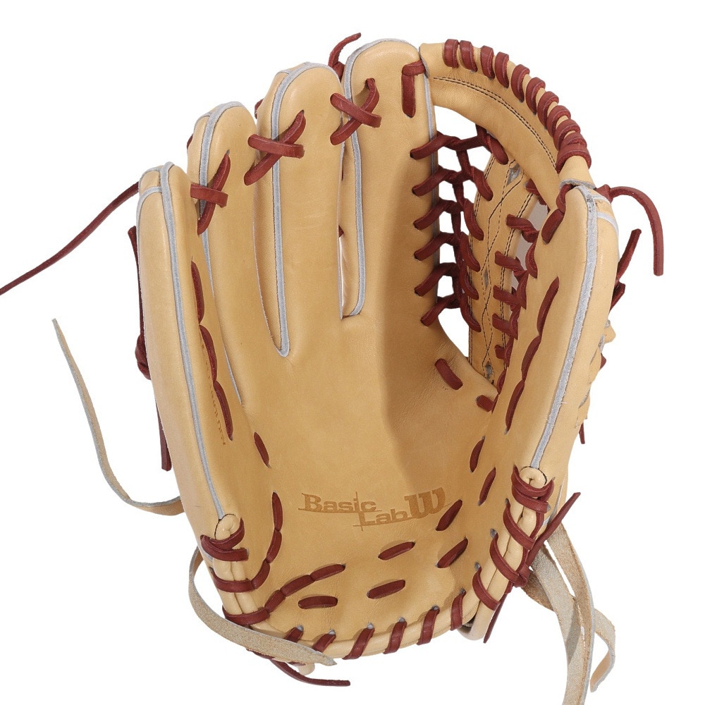 ウイルソン（Wilson）（メンズ）軟式用グラブ 外野手用 野球グローブ 一般 BASICLAB デュアル D8型 WBW101598