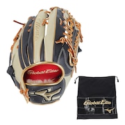 ミズノ(MIZUNO)(メンズ)軟式用グラブ 外野手用 野球グローブ 一般 グローバルエリート 勝色Collection 1AJGR29307 2903