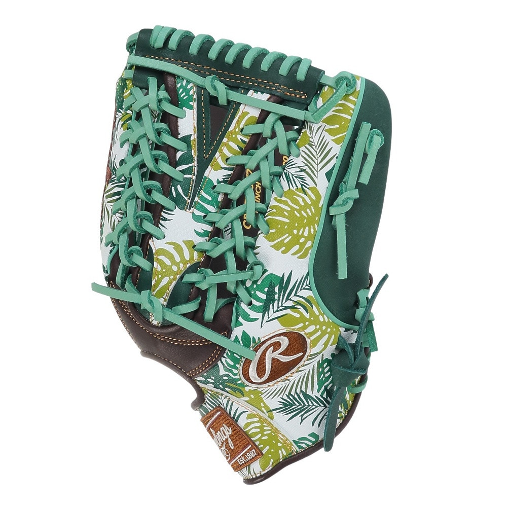 ローリングス（Rawlings）（メンズ）軟式用グラブ 外野手用 野球グローブ 一般 HOHグラフィック2023 GR3FHGY70-CHO/DGRN