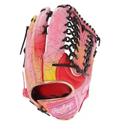 ローリングス（Rawlings）（メンズ）軟式用グラブ 外野手用 野球グローブ 一般 HOH グラフィック 2023 GR3FHGY70-SC/PK