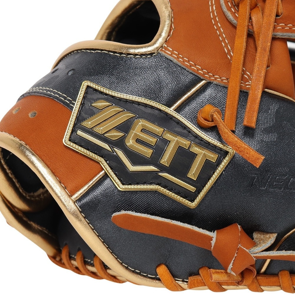 ゼット（ZETT）（メンズ）軟式用グラブ 外野手用 野球グローブ 一般 ネオステイタス BRGB31237-3419