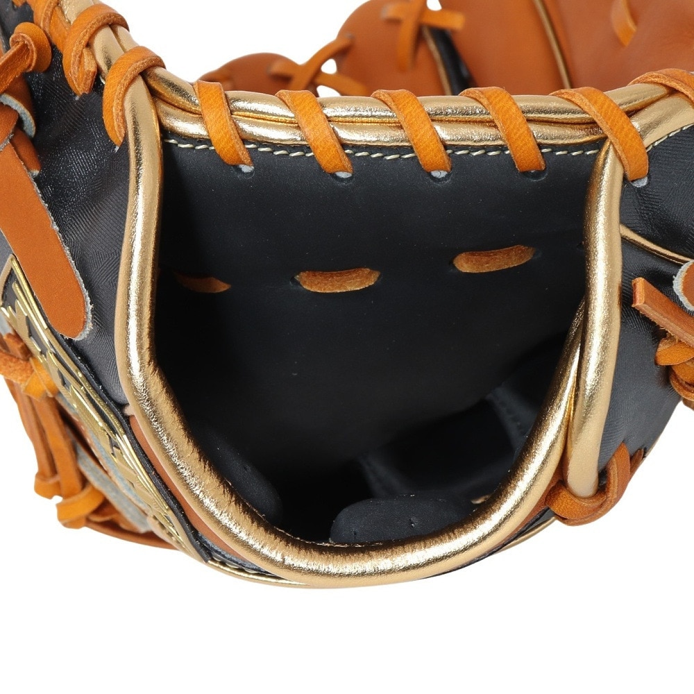 ゼット（ZETT）（メンズ）軟式用グラブ 外野手用 野球グローブ 一般 ネオステイタス BRGB31237-3419