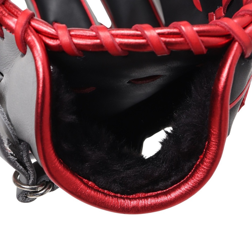 ローリングス（Rawlings）（メンズ）軟式用グラブ 外野手用 野球グローブ 一般 MLBカラーシンク GR4HMY795FW-B/GRY