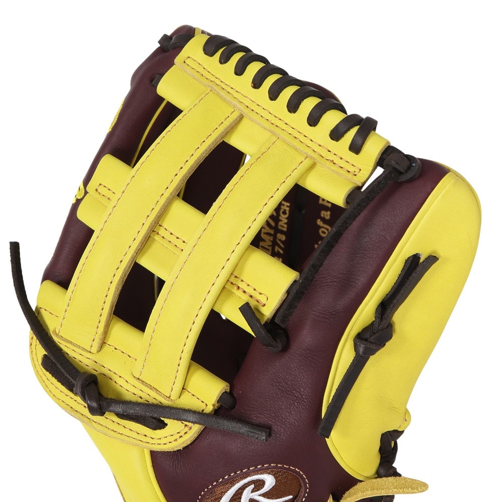 ローリングス（Rawlings）（メンズ）軟式用グラブ 外野手用 野球グローブ 一般 HOH MLB カラーシンク GR4HMY795FW-CHO/Y