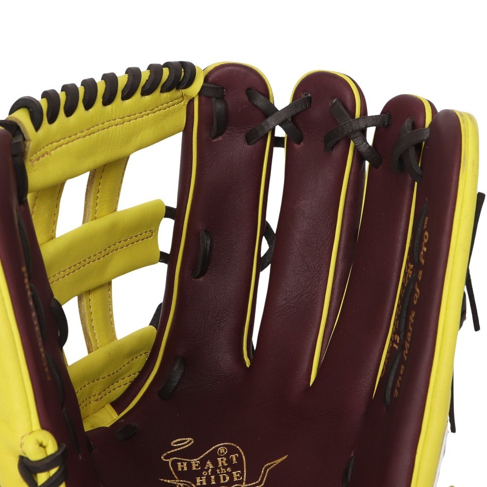 ローリングス（Rawlings）（メンズ）軟式用グラブ 外野手用 野球グローブ 一般 HOH MLB カラーシンク GR4HMY795FW-CHO/Y