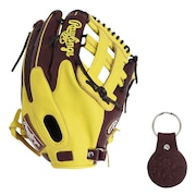 ローリングス（Rawlings）（メンズ）軟式用グラブ 外野手用 野球グローブ 一般 HOH MLB カラーシンク GR4HMY795FW-CHO/Y