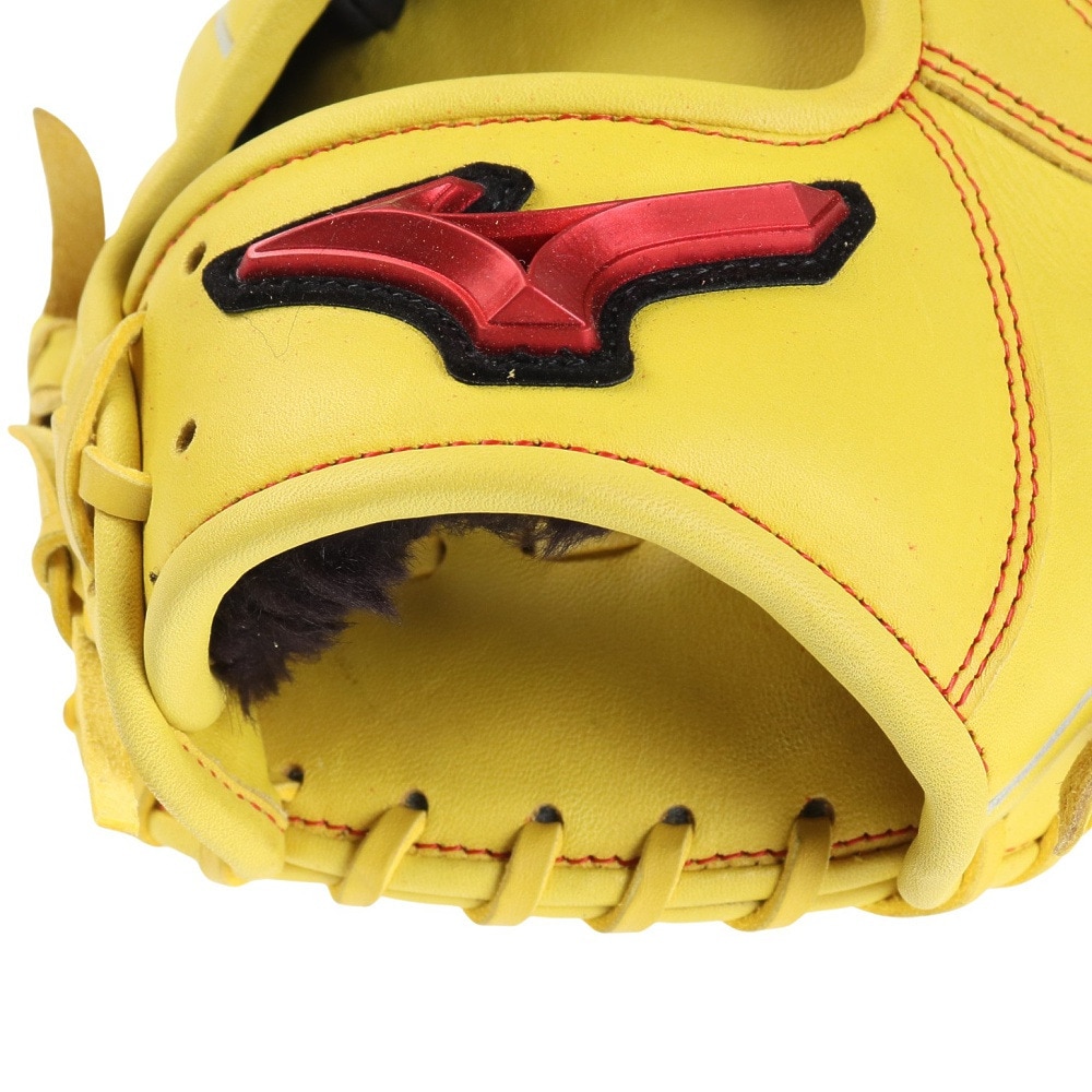 ミズノ（MIZUNO）（メンズ）軟式用グラブ 外野手用 野球グローブ 一般 ウィルドライブ レッド 24SS 1AJGR21807 40