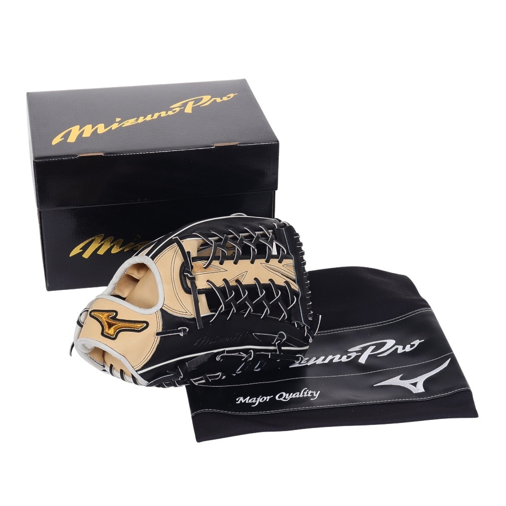 ミズノ（MIZUNO）（メンズ）軟式用グラブ 外野手用 ミズノプロ 23WC 近藤モデル B 野球グローブ 一般 1AJGR90407 8009