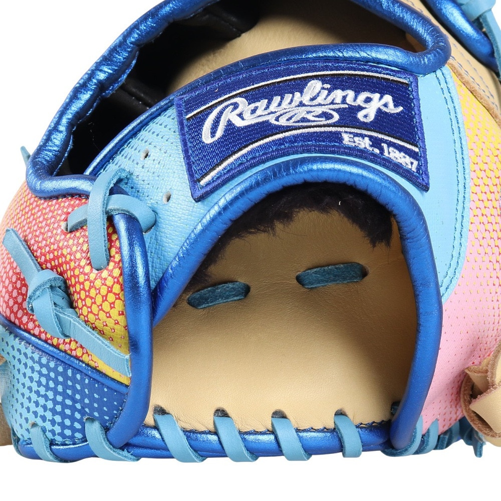 ローリングス（Rawlings）（メンズ）軟式用グラブ 外野手用 HOH グラフィック B88-キャメル GR4HGB88-CAM