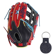 ローリングス（Rawlings）（メンズ）軟式用グラブ 外野手用 野球グローブ 一般 MLBカラーシンク GR4HMY795FW-N/SC