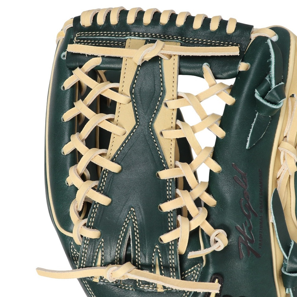 ハイゴールド（Hi-Gold）（メンズ）硬式・軟式兼用グラブ 外野手用 マコトキワメオールターゲットグラブ MKG-2038