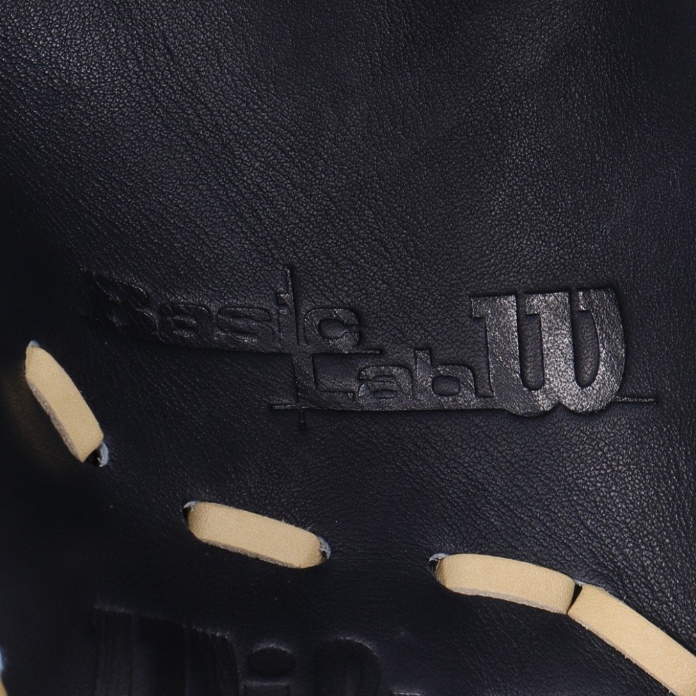 ウイルソン（Wilson）（メンズ）軟式用グラブ 外野手用 野球グローブ 一般 ベーシック Lab DUAL D8型 Wブラック WBW102375