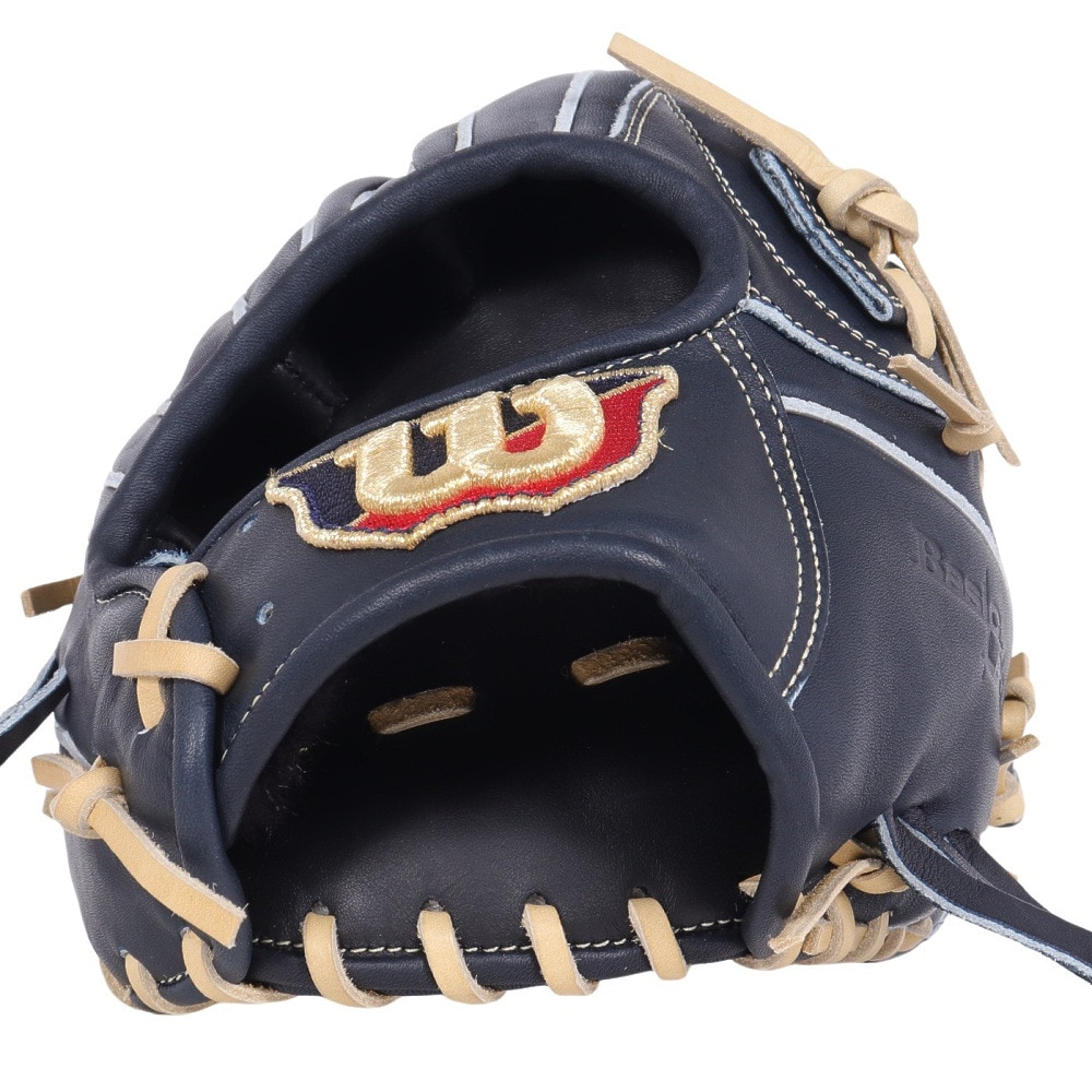 ウイルソン（Wilson）（メンズ）軟式用グラブ 外野手用 野球グローブ 一般 ベーシック Lab DUAL D8型 Wブラック WBW102375
