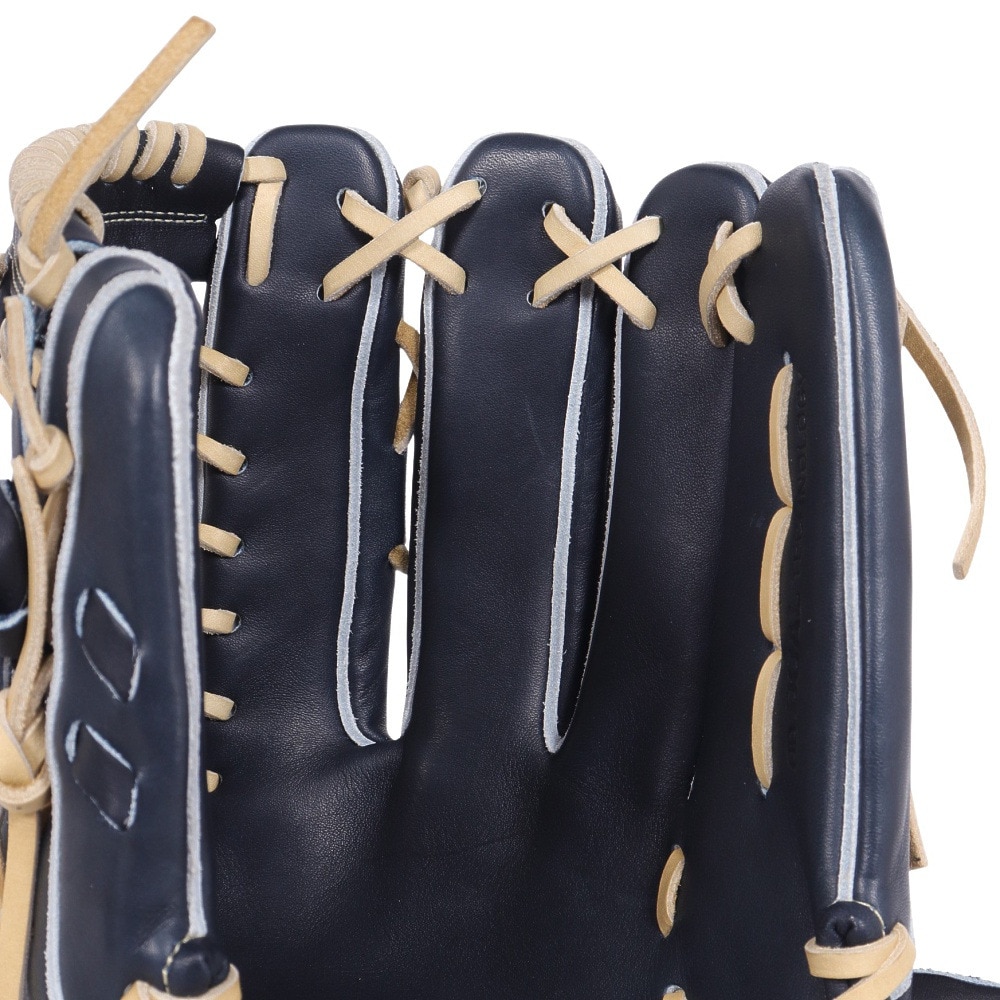 ウイルソン（Wilson）（メンズ）軟式用グラブ 外野手用 野球グローブ 一般 ベーシック Lab DUAL D8型 Wブラック WBW102375