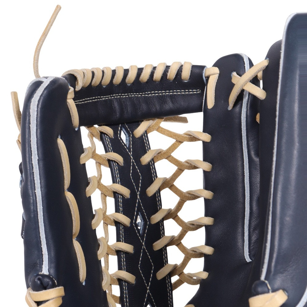ウイルソン（Wilson）（メンズ）軟式用グラブ 外野手用 野球グローブ 一般 ベーシック Lab DUAL D8型 Wブラック WBW102375