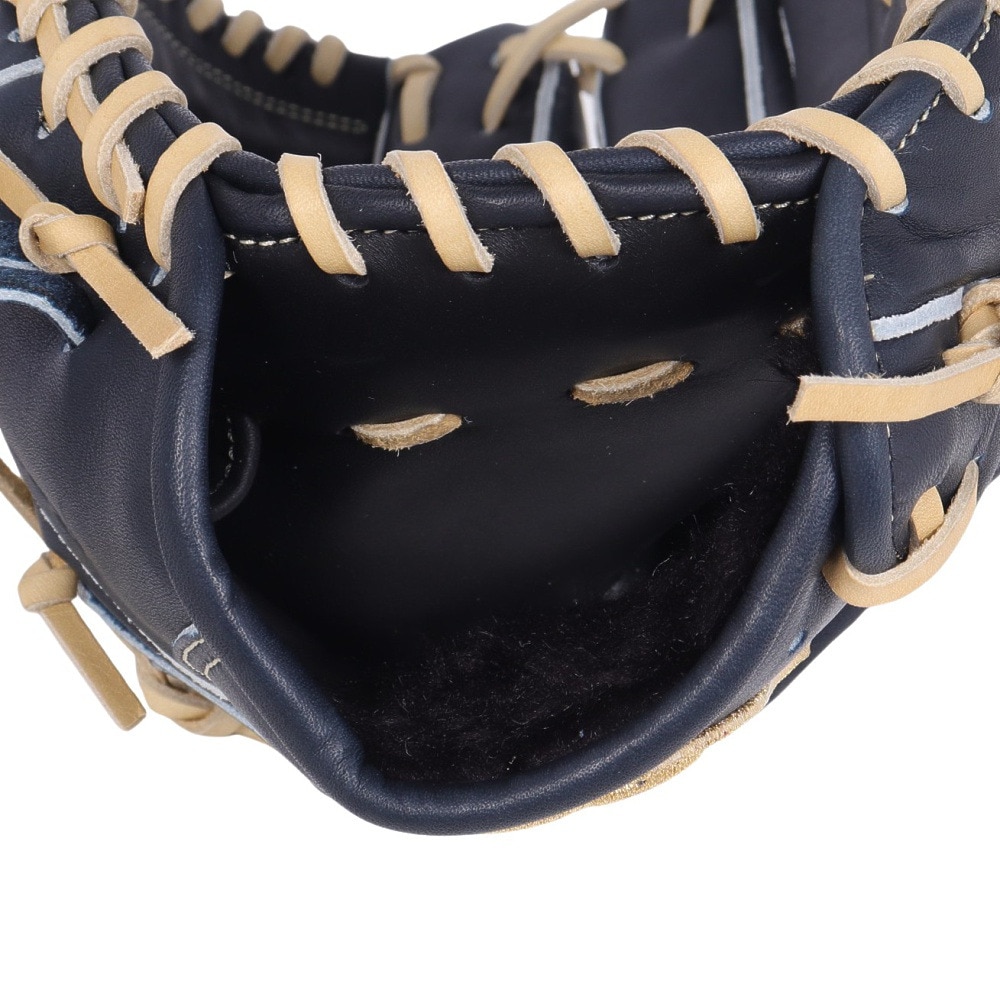 ウイルソン（Wilson）（メンズ）軟式用グラブ 外野手用 野球グローブ 一般 ベーシック Lab DUAL D8型 Wブラック WBW102375