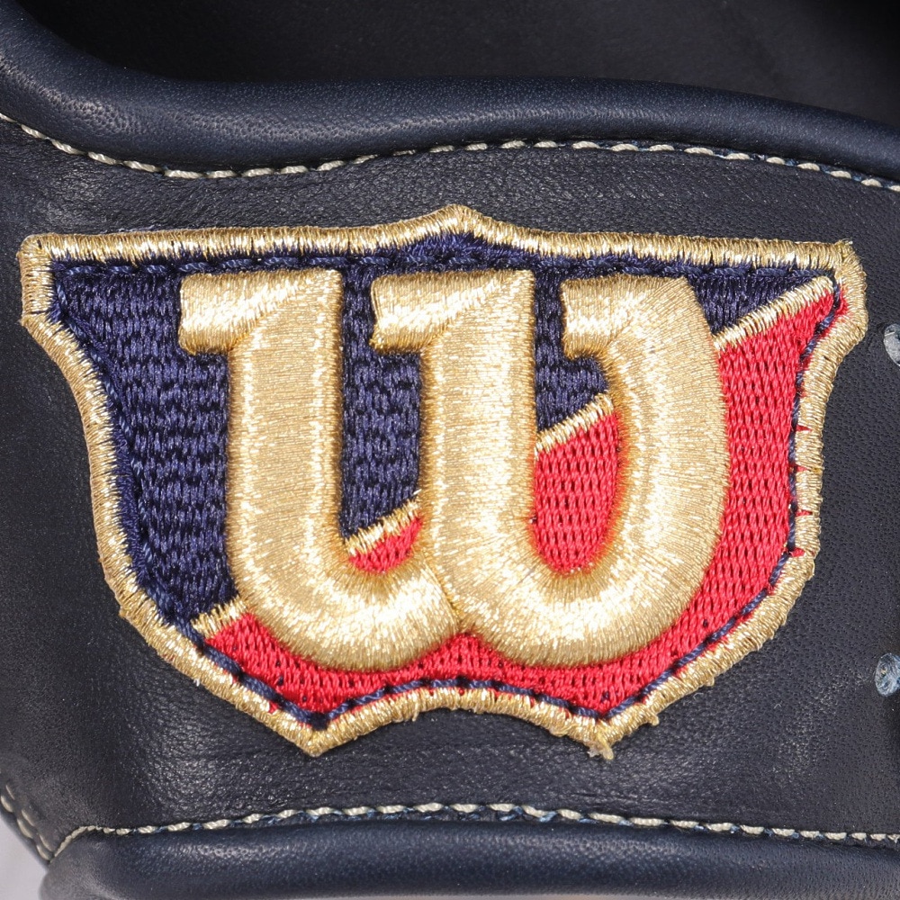 ウイルソン（Wilson）（メンズ）軟式用グラブ 外野手用 野球グローブ 一般 ベーシック Lab DUAL D8型 Wブラック 左投用 WBW102376