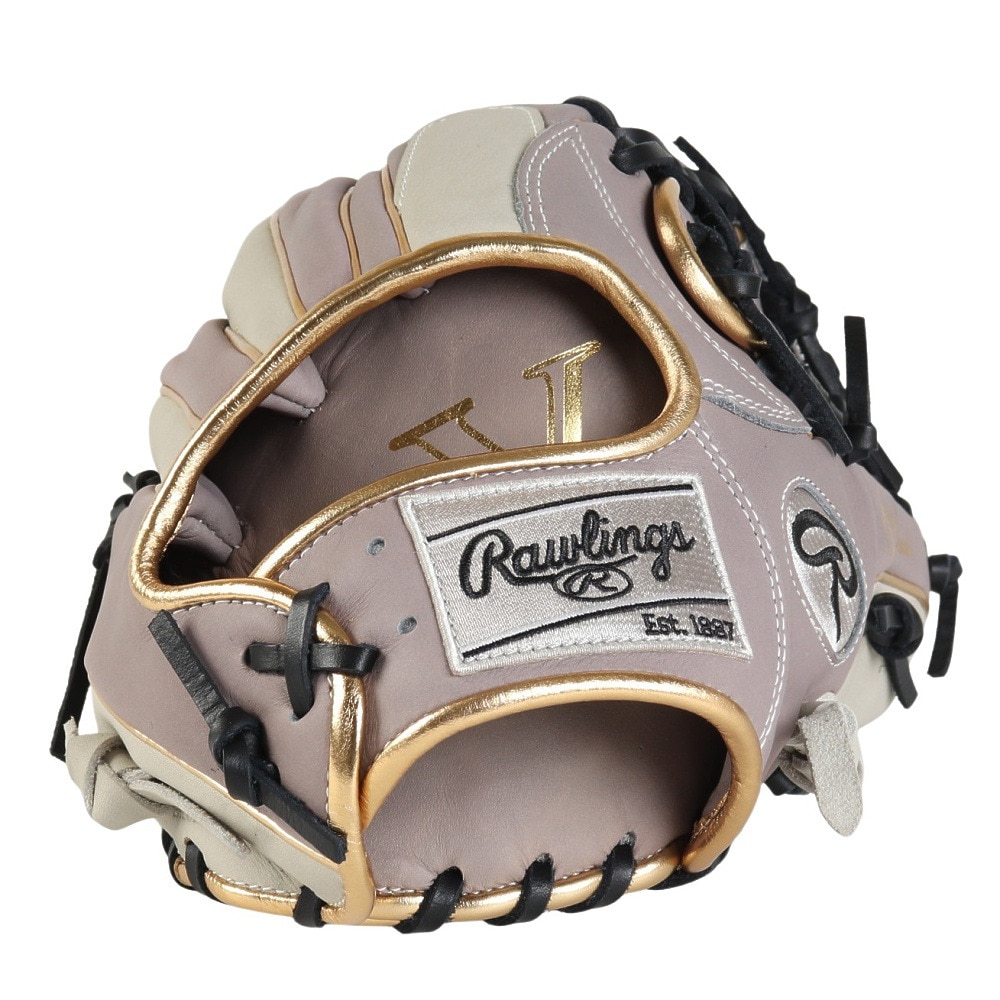 ローリングス（Rawlings）（メンズ）軟式用グラブ 外野手用 野球グローブ 一般 ハイパーテックCOLOR SYNC  GR4FHTCY719-GRY/SGRY