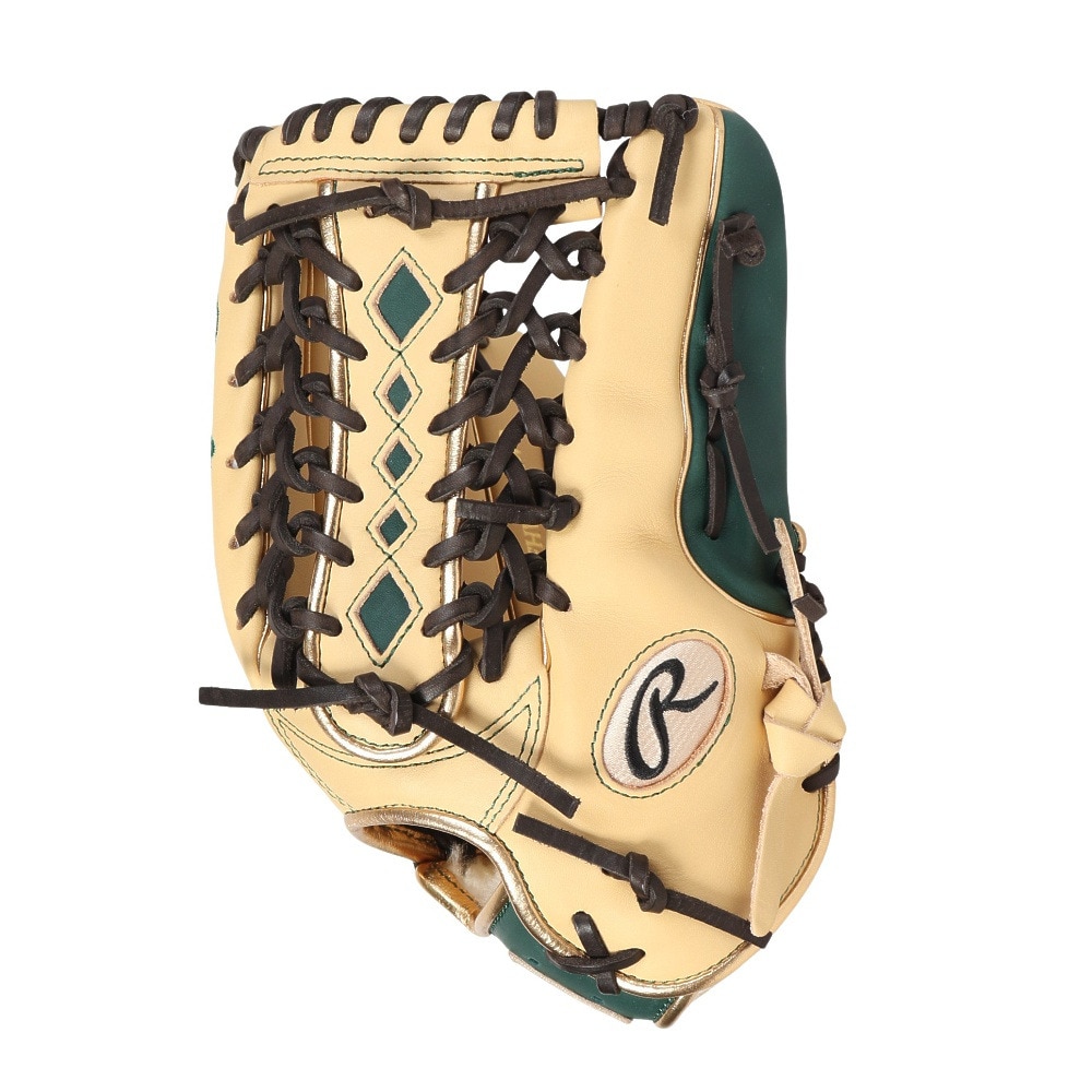 ローリングス（Rawlings）（メンズ）軟式用グラブ 外野手用 野球グローブ 一般 HOH Wizard GR4F ウィザード HWB88MG-CAM/DGRN