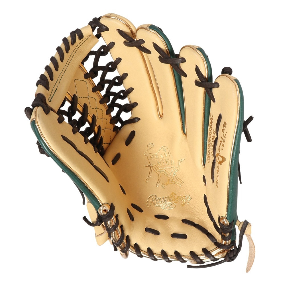 ローリングス（Rawlings）（メンズ）軟式用グラブ 外野手用 野球グローブ 一般 HOH Wizard GR4F ウィザード HWB88MG-CAM/DGRN