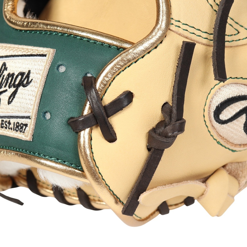 ローリングス（Rawlings）（メンズ）軟式用グラブ 外野手用 野球グローブ 一般 HOH Wizard GR4F ウィザード HWB88MG-CAM/DGRN