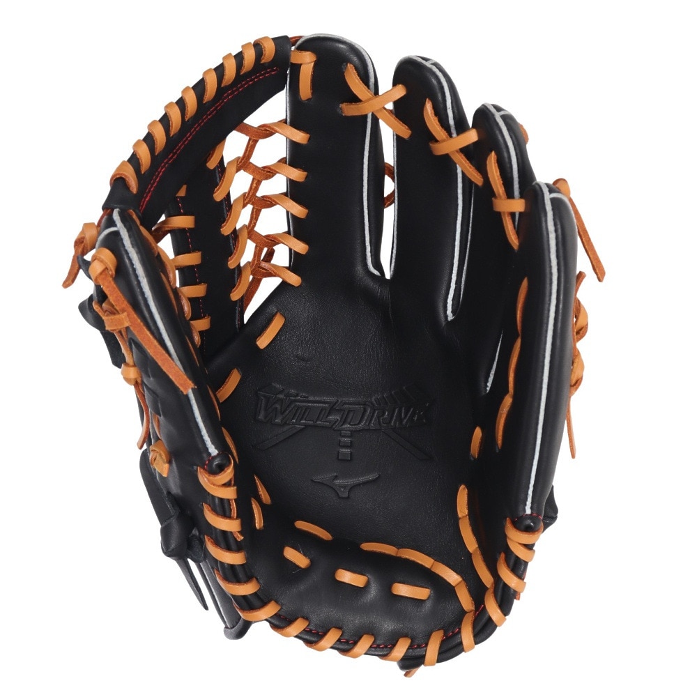 ミズノ（MIZUNO）（メンズ）軟式用グラブ 外野手用 野球グローブ 一般 ウィルドライブ レッド AXI 1AJGR14207 0949