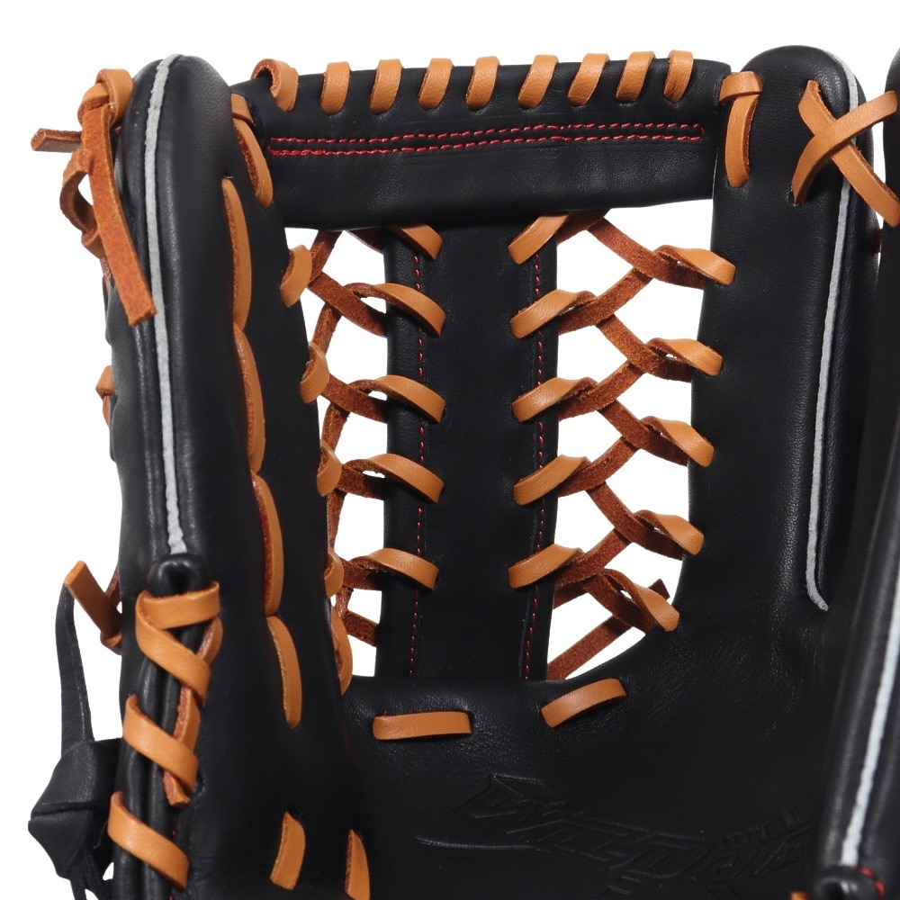 ミズノ（MIZUNO）（メンズ）軟式用グラブ 外野手用 野球グローブ 一般 ウィルドライブ レッド AXI 1AJGR14207 0949