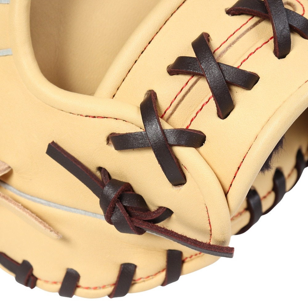 ミズノ（MIZUNO）（メンズ）軟式用グラブ 外野手用 野球グローブ 一般 ウィルドライブ レッド AXI 1AJGR14207 8066