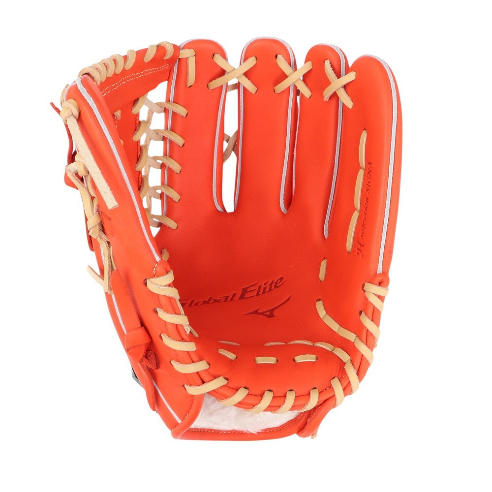 ミズノ（MIZUNO）（メンズ）軟式用グラブ 外野手用 野球グローブ グローバルエリート Hselection SIGNA AXI 24AW 1AJGR31707 5280