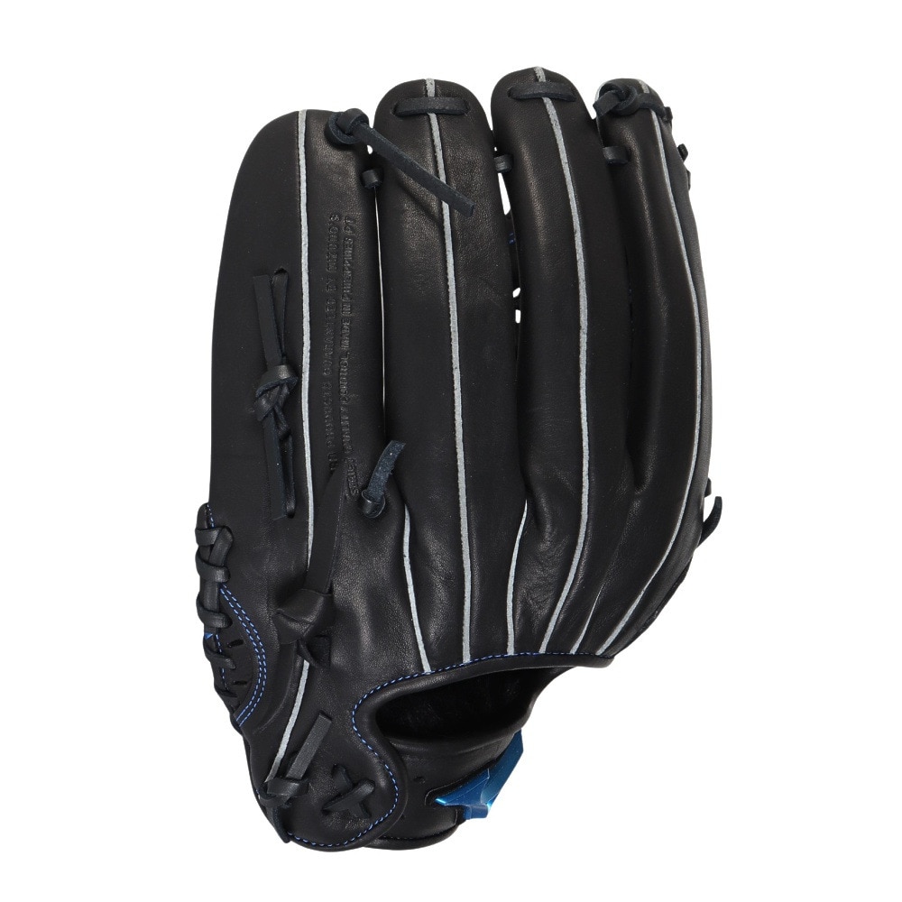 ミズノ（MIZUNO）（メンズ）軟式用グラブ 外野手用 野球グローブ 一般 ウィルドライブ ブルー 1AJGR32907 09