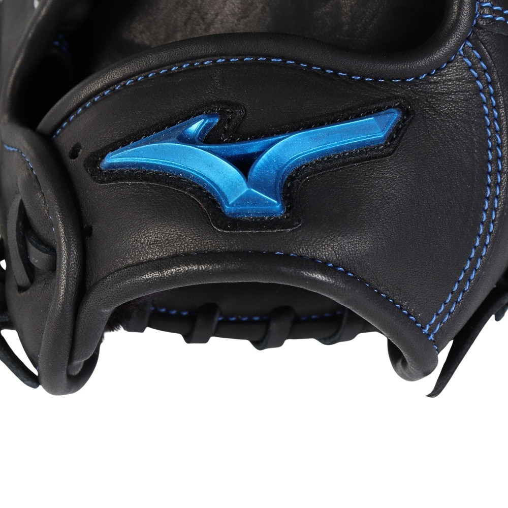 ミズノ（MIZUNO）（メンズ）軟式用グラブ 外野手用 野球グローブ 一般 ウィルドライブ ブルー 1AJGR32907 09