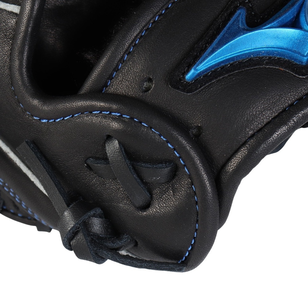 ミズノ（MIZUNO）（メンズ）軟式用グラブ 外野手用 野球グローブ 一般 ウィルドライブ ブルー 1AJGR32907 09