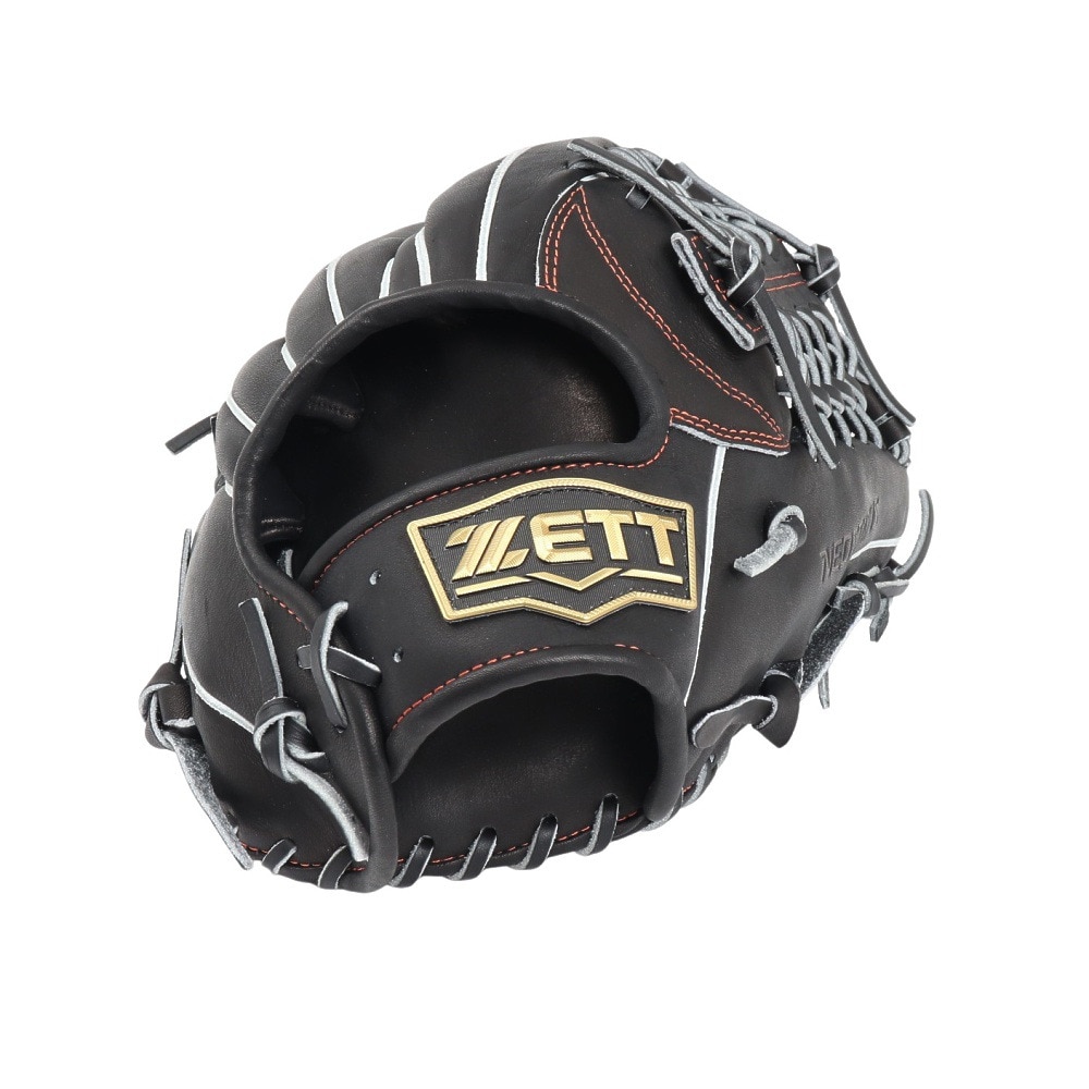 ゼット（ZETT）（メンズ）軟式用グラブ 外野手用 野球グローブ 一般 ネオステイタス BRGB31517N-1900