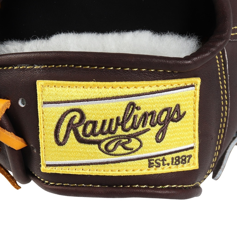ローリングス（Rawlings）（メンズ）軟式用グラブ 外野手用 野球グローブ 一般 HOH プロ エクセル FS STyle GR5HEB88FS-CHO