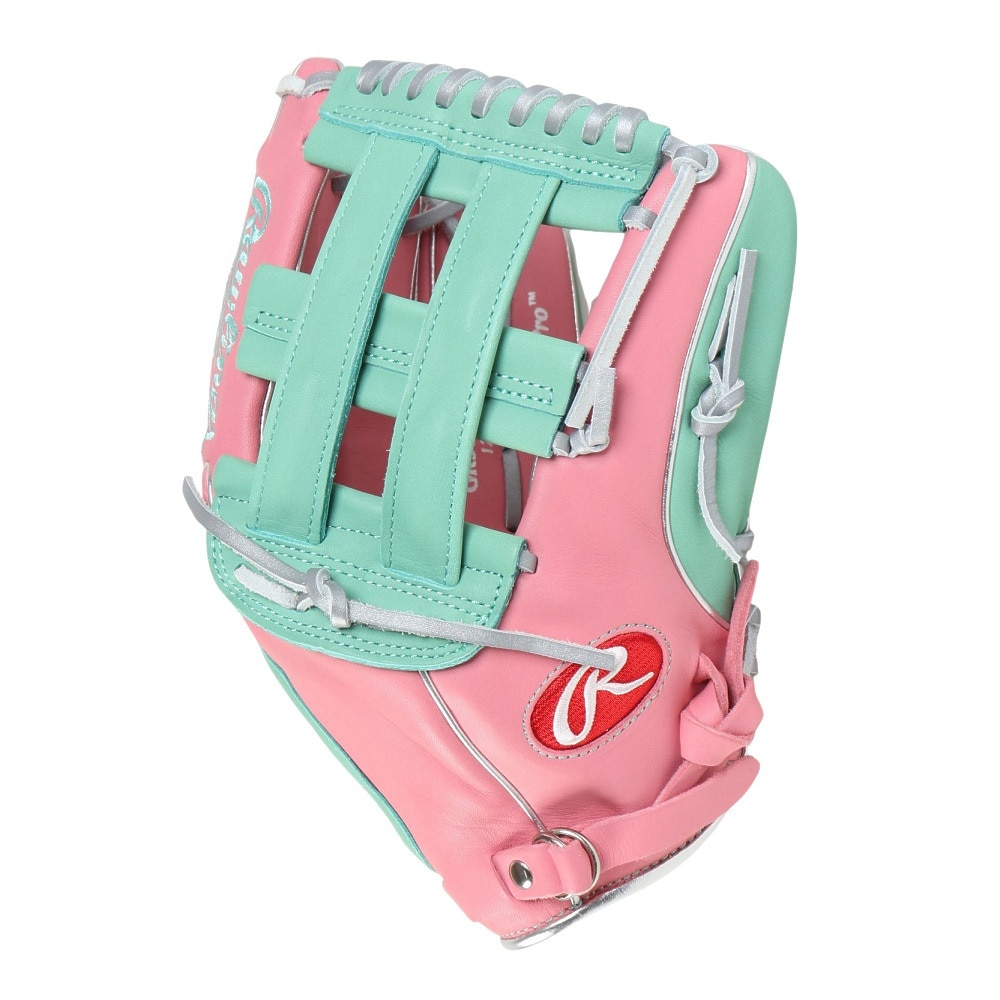 ローリングス（Rawlings）（メンズ）軟式用グラブ 外野手用 野球グローブ 一般 HOH MLB カラー SYNC GR5HMY795FW-PK/MINT