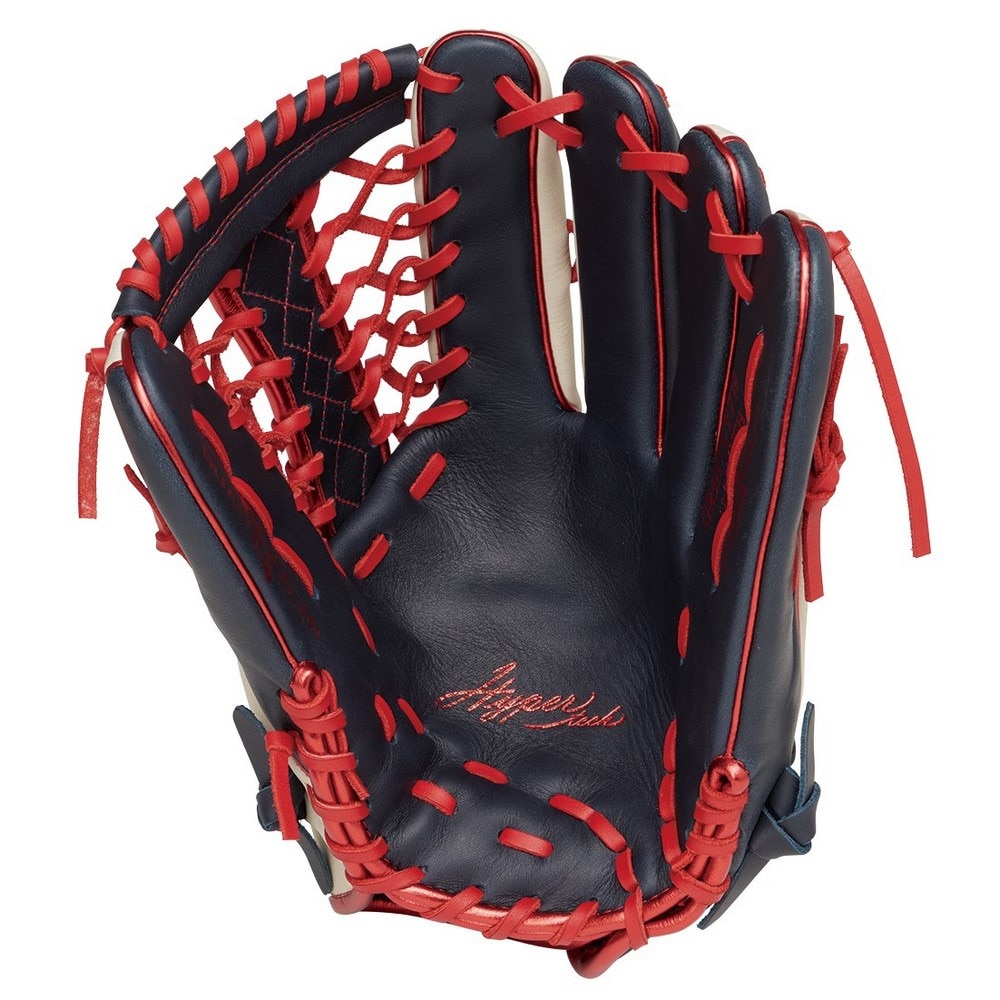ローリングス（Rawlings）（メンズ）軟式用グラブ 外野手用 野球グローブ 一般 ハイパーテックCOLOR SYNC GR5HTCY719-N/SGRY