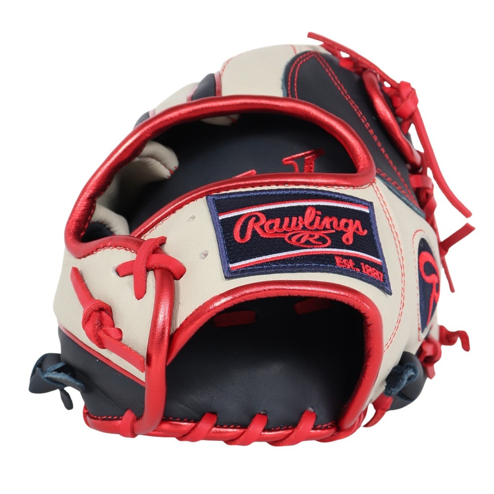 ローリングス（Rawlings）（メンズ）軟式用グラブ 外野手用 野球グローブ 一般 ハイパーテックCOLOR SYNC GR5HTCY719-N/SGRY