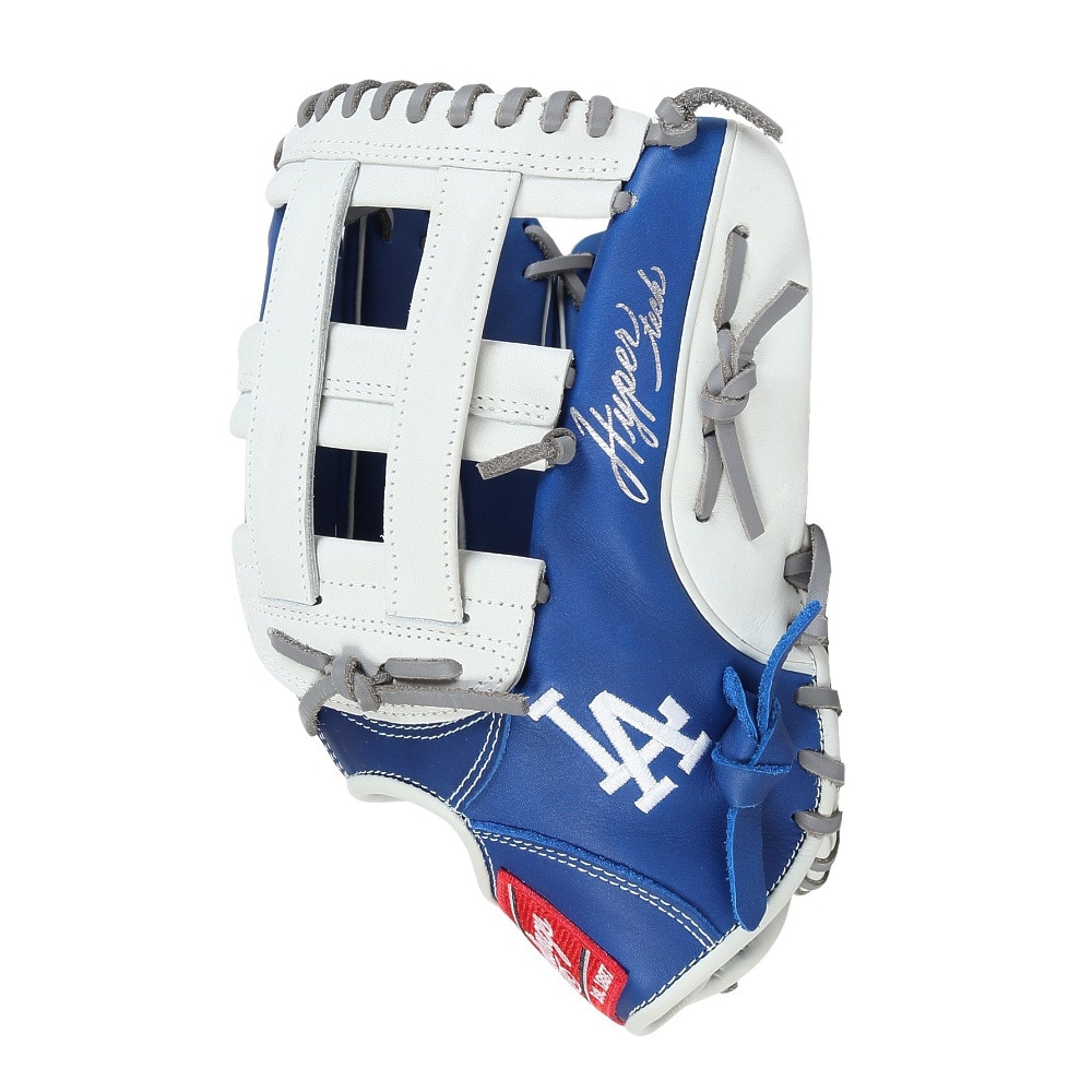 ローリングス（Rawlings）（メンズ）軟式用グラブ 外野手用 野球グローブ 一般 ハイパーテック MLB チーム GR5HTMY719-LAD