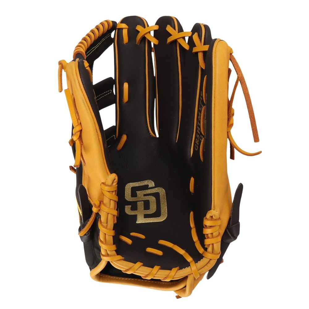ローリングス（Rawlings）（メンズ）軟式用グラブ 外野手用 野球グローブ 一般 ハイパーテック MLB チーム GR5HTMY719-SPD